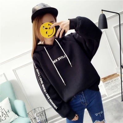 Chaqueta Plus de Terciopelo Acolchada de Manga Larga